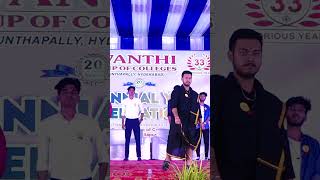 mrfresher freshers party mr fresher avanthi college collection [upl. by Gotthard521]