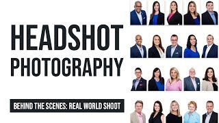 How to Shoot Corporate Headshots  Tips and Tricks [upl. by Nerag]