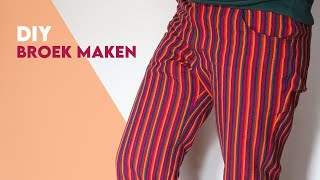 DIY Broek maken [upl. by Skinner]