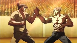 Sen Hatsumi vs Chiba Takayuki DUBBED Kengan Ashura HD Floating Cloud vs Faceless Man 😱❤️🤯💯🔥🍿👌 [upl. by Eciryt]