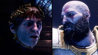 Kratos Meets Helios and Goes to Greece  God of War Ragnarok Valhalla DLC [upl. by Ayaet340]