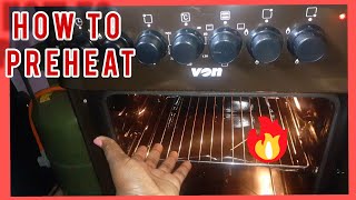 HOW TO PREHEAT YOUR OVEN HOW TO BAKE FOR THE FIRST TIME IN OVENTHIS IS FASH [upl. by Britton]