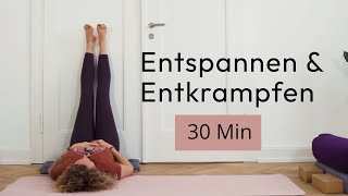 Yoga Flow Für Endometriose Schmerzen  Sanfte Übungen zur Linderung [upl. by Allmon]