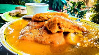 Sopa de Pescado Seco Estilo Hondureño 🇭🇳  Tortas de Pescado [upl. by Aubarta898]