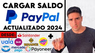 CARGAR SALDO A PAYPAL desde Uala Mercado Pago y   ACTUALIZADO 2024 [upl. by Siramay]