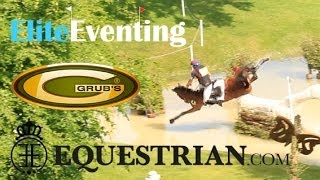 Elite Eventing  Cross Country Thrills and Spills 2013 [upl. by Nobell933]