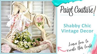 Vintage Shabby Chic Decor  Easy DIY Projects  Crafting with Moulds [upl. by Kecaj34]