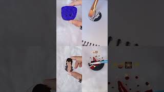 Which one did you like the most🤔 shorts glasspainting art shortvideo btslogo bts [upl. by Schaper97]