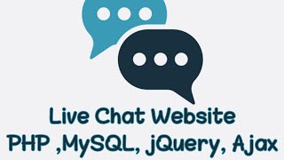 chat application PHP MySQL Ajax Jquery  برمجة موقع دردشة [upl. by Mcadams]