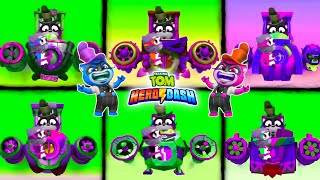 TALKING TOM HERO DASH COLOUR REACTION WORLD  SUPER HERO TOM BREAK THE PRISON amp SAVE THE ALL HEROES [upl. by Hudgens794]