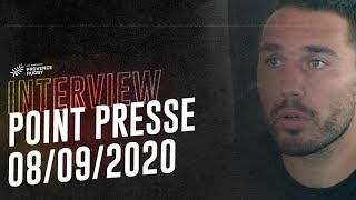 Point presse du 8 septembre 2020 [upl. by Osrit156]