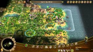 Lets Play Civ IV Colonisation 2 The First Years The Royal Tosspot Founding Father Acquisition [upl. by Elacsap]