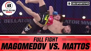 Magomed Magomedov vs Matheus Mattos  FULL FIGHT HIGHLIGHTS  Bellator 254 [upl. by Bouchier]