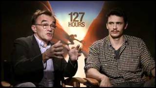 James Franco and Danny Boyle Discuss 127 Hours [upl. by Ellirehs844]