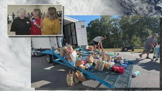 Charlestons donated hurricane relief arrives in stormdamaged Chesnee SC [upl. by Cull]