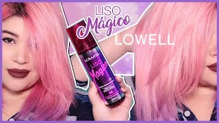 🌟 LISO MÁGICO  LOWELL LISO AVELUDADO SEM QUÍMICA Low Poo 🌟 [upl. by Eyot]