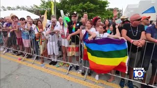 Wilton Manors prepares for annual Pride parade [upl. by Evot279]