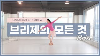 Ballet Tips 발레 중급 점프 동작 브리제 배우기 ㅣ How to do a brise in ballet [upl. by Shank]