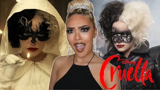 FASHION amp SOUNDTRACK chefs kiss but STORYLINE crickets  Cruella 2021 REACTION [upl. by Burnett]