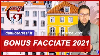 BONUS FACCIATE 2021 come funziona cosa comprende e la cessione del credito [upl. by Nawd]