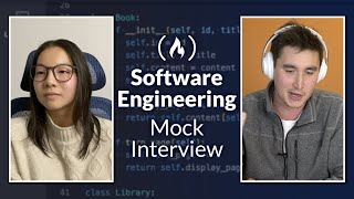 Software Engineering Job Interview – Full Mock Interview [upl. by Nylla]