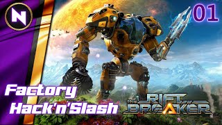 THE RIFTBREAKER  New BaseBuilding Survival HacknSlash  01  Lets Play sponsored [upl. by Hornstein161]