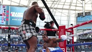 Jared Anderson vs Martin Bakole 🔥 Brutal Knockout highlightTop Rank [upl. by Lebaron132]