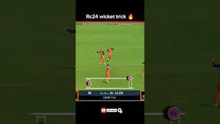 Rc24 wicket trick 😱 shrots shortsfeed gaming [upl. by Tonnie]