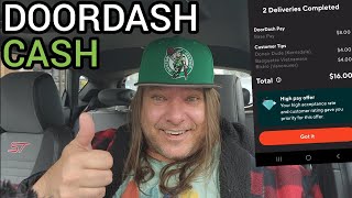 Doordash Dash for Cash Rent Money by Months End [upl. by Annail]