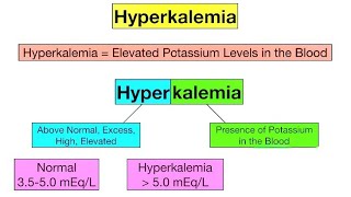 Hyperkalemia  High potassium level treatment  Potassium and Dialysis [upl. by Celestyn]