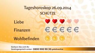 Gratis Tageshoroskop vom 26 September 2014 Teil 2 [upl. by Oika]