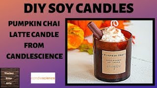 DIY Candles  CandleScience Inspiration Soy Candles [upl. by Lenette318]