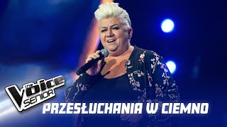 Barbara Parzeczewska  quotValeriequot  Przesłuchania w ciemno  The Voice Senior 2 [upl. by Quennie983]