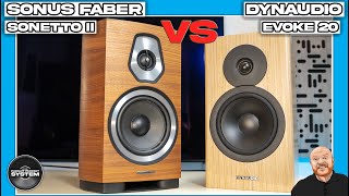 Dynaudio Evoke 20 VS Sonus Faber Sonetto II HiFi Speakers Sound DEMO [upl. by Atiz674]