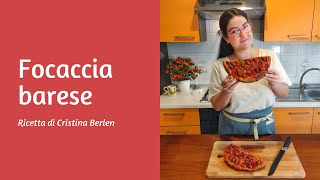 FOCACCIA BARESE  Ingredienti e procedimento [upl. by Benedic]