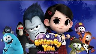 Monkey Majik Bitten by you  Spookiz  Lyrics English [upl. by Aihseyt]