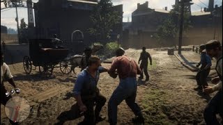 Quite a long back and forth dialogue just for antagonizing  Red Dead Redemption 2 [upl. by Northrop]