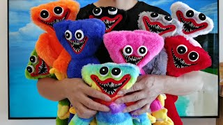 Colorful Huggy Wuggy Plush Unboxing 2022  Cute Poppy Playtime Toy [upl. by Etteval]