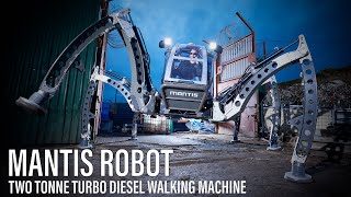 Mantis  Hexapod Walking Machine Tests 2012 [upl. by Idden]