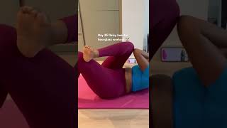 Daisy keech’s hourglass workout weightloss fitness absworkout fitshorts fitnesschallenge [upl. by Aronson]