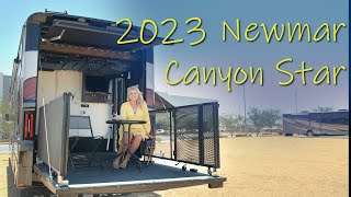 Luxury RV Video Tour  2023 Newmar Canyon Star [upl. by Sanfourd]