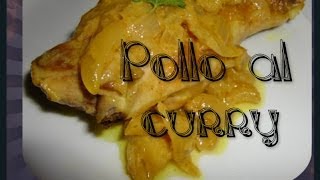 Pollo al curry con manzana Recetas [upl. by Anirtek306]