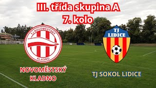 Novoměstský Kladno  TJ Sokol Lidice [upl. by Aihtenak]