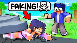 Aphmau Faked BEING MURDERED in Minecraft [upl. by Dygal]