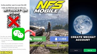 How To Create WeChat Account Without QR Code Scan  HOW TO LOGIN NFS MOBILE [upl. by Yanad105]