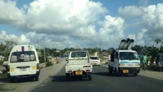 Dual carriageway of MtoniMbagala Road in Dar es salaam [upl. by Mchale]