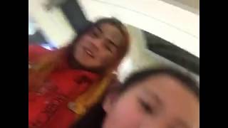 6ix9ine With A 13 Year Old At The Mall [upl. by Rior]