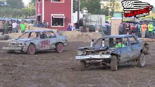 Whitneyville PA Demolition Derby 2022 Stock V8 Feature Day 2 [upl. by Lecia985]