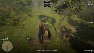 Red Dead Online  Caravan Escort [upl. by Roland]