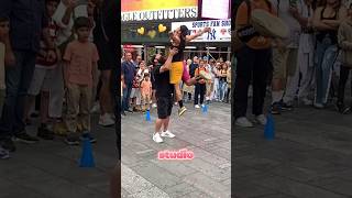 The most insane Street performance streetdance busker streetperformance [upl. by Archie]